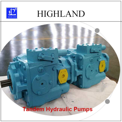 Pompe hydraulique tandem 110cc/R+110cc/R volumétrique de 350 barres