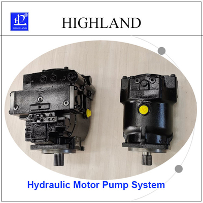 Le système de moteur de pompe hydraulique de contrôle manuel a adapté LPV110 aux besoins du client