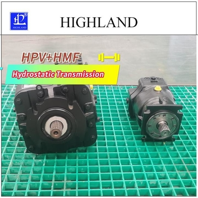 Machines de récolte Transmission hydrostatique HPV90 HMF90 Capacité de charge plus élevée
