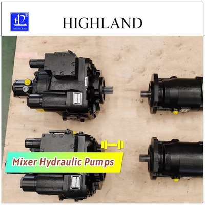 Pompes hydrauliques pour camions de mélangeurs haute performance pour haute pression 42Mpa