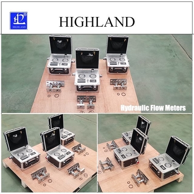 Affichage des données HIGHLAND Compteurs de débit hydrauliques Pression maximale 420 bar Pour le mélangeur de ciment