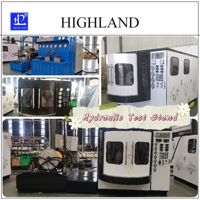 HIGHLAND Compacte structure des bancs d'essai hydrauliques conçus pour les excavateurs locaux