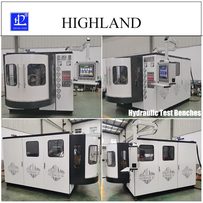 Bancs d'essai hydrauliques de 250 kW dotés de données de détection complètes, débit de 500 L/min