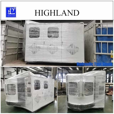 Test hydraulique de la machine de test à haute pression YST380 par la marque HIGHLAND Design