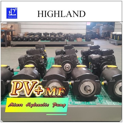 Pompes hydrauliques pour bétonniers à haute vitesse