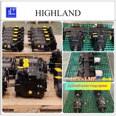Système de pompe à moteur en fonte de 149 kW en contreplaqué Components hydrauliques Chargement manuel