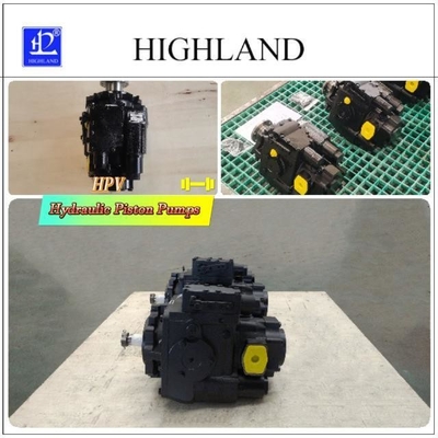 Pompes à piston axiale hydraulique 42Mpa Pression maximale pour les applications industrielles