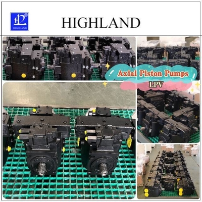 Options de commande manuelle et hydraulique disponibles pour les pompes à pistons axiaux