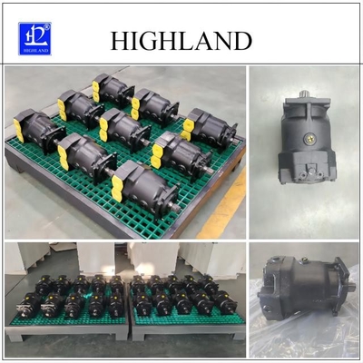 Moteur à huile hydraulique Hmf110 42mpa / moteurs à pistons hydrauliques