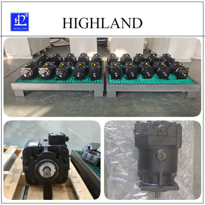 LMF50 séchant le terrain communal composant de moteur hydraulique de piston de machines