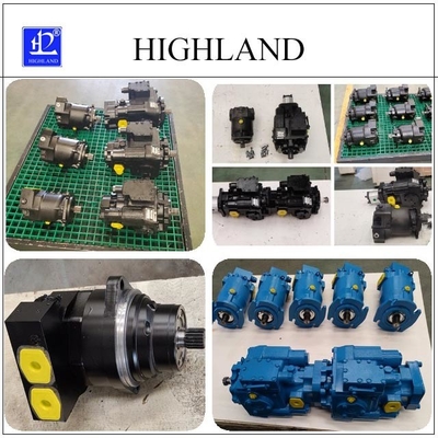 Efficacité hydraulique des pompes à piston de machines agricoles et d'équipement 97%