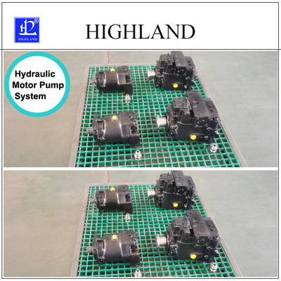 Solutions hydrauliques de système de pompe à moteur du broyeur LPV70 mobile