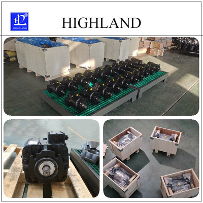 Support technique hydraulique résistant HMF70 de vie de moteur de broyeur mobile
