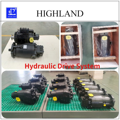 Force d'entraînement forte hydraulique de système d'entraînement de roue de moissonneuse de cartel PV22+MF22