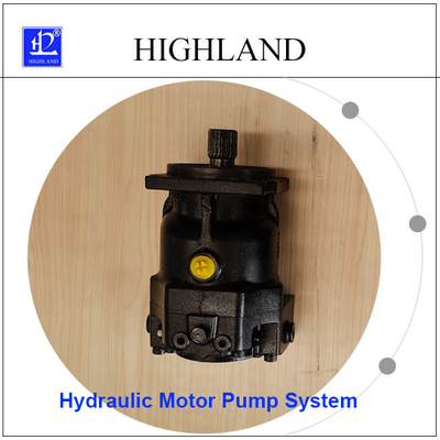 Le système de moteur de pompe hydraulique de contrôle manuel a adapté LPV110 aux besoins du client