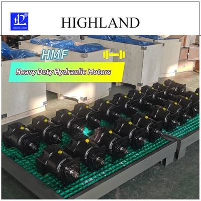 Moteurs HMF70 hydrauliques résistants pour les broyeurs mobiles avec le logement de fonte