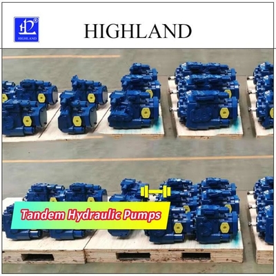 Pompes hydrauliques tandem axiales volumétriques 110cc/R+110cc/R