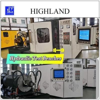 Données complètes de détection de bancs d'essai hydrauliques du moteur YST380 se soulevant et machines de transport