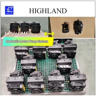 Système de pompe à moteur hydraulique HPV200 pour équipement agricole
