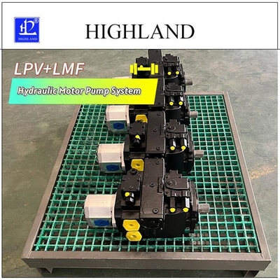 Système de pompe à moteur hydraulique HPV200 pour équipement agricole