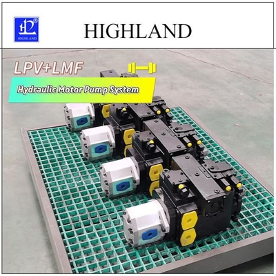 Système hydraulique performant d'entraînement PV110+MF110 pour le dragage et le défoncement