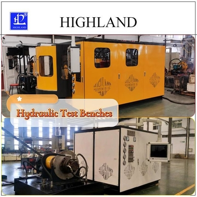 HIGHLAND 380L/min Bancs d'essais hydrauliques usine de forage rotatif avec données de détection complètes