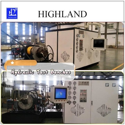 HIGHLAND 380L/min Bancs d'essais hydrauliques usine de forage rotatif avec données de détection complètes