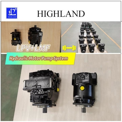 LPV90 LMF90 Système hydraulique de pompe moteur Camion à mélangeur de ciment sur mesure