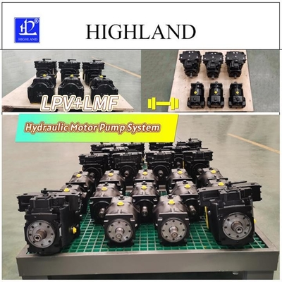 LPV90 LMF90 Système hydraulique de pompe moteur Camion à mélangeur de ciment sur mesure