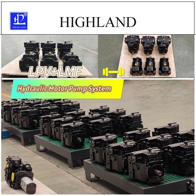 HIGHLAND récolteuse grattoir pompe hydraulique moteur système structure axiale