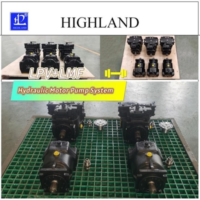 HIGHLAND récolteuse grattoir pompe hydraulique moteur système structure axiale