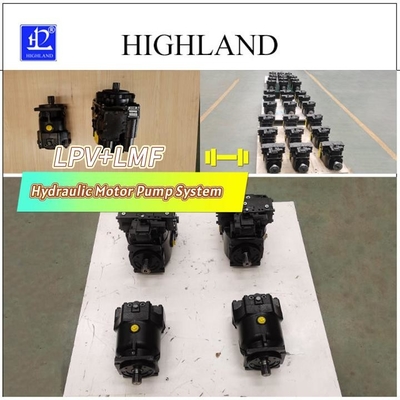 HIGHLAND récolteuse grattoir pompe hydraulique moteur système structure axiale