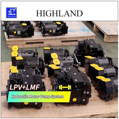 Système de pompe à moteur hydraulique LPV200 pour les moissonneuses de riz