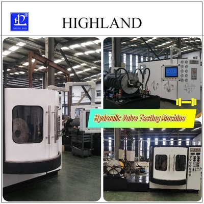 Machine d'essai de soupape hydraulique entièrement automatique 380 L/min Personnalisation Garantie 1 an