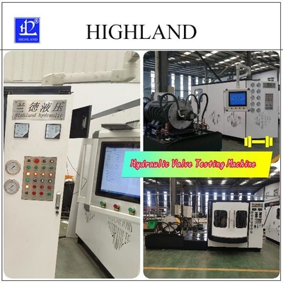 Machine d'essai de soupape hydraulique entièrement automatique 380 L/min Personnalisation Garantie 1 an