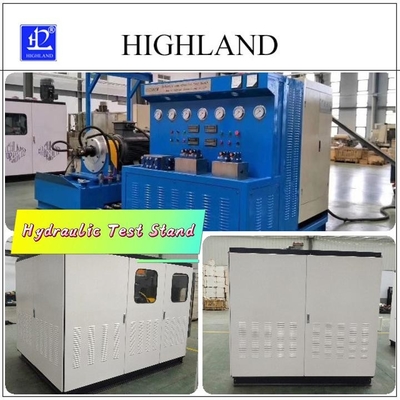 YST380 Banque d'essai de moteur hydraulique Connexion de tuyau transparent pour la carrière
