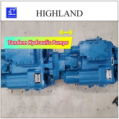 HPV 50 pompes hydrauliques en tandem pour les moissonneuses de riz avec 97%