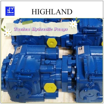 Machines de récolte pompe hydrostatique tandem composants du système hydraulique