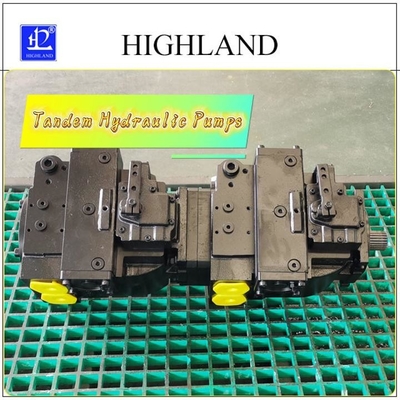 Machines de récolte pompe hydrostatique tandem composants du système hydraulique