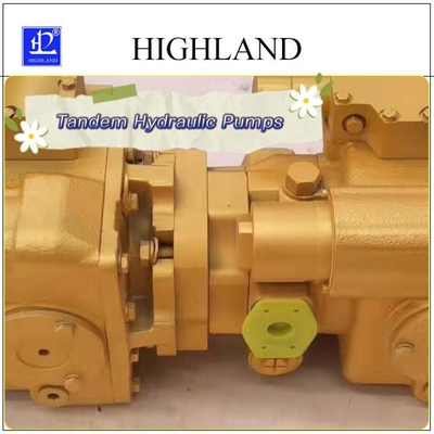 Pompes hydrauliques en tandem