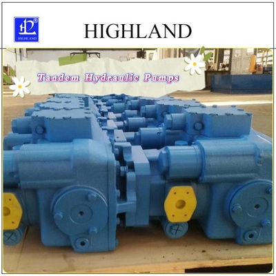 Pompes hydrauliques en tandem