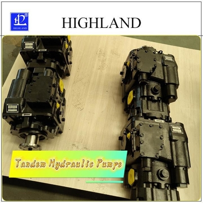 Pompes hydrauliques en tandem