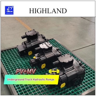 PV22 MV23 Pompes hydrauliques pour camions de métro en fonte avec un déplacement maximal et une garantie d'un an