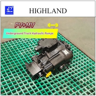 PV22 MV23 Pompes hydrauliques pour camions de métro en fonte avec un déplacement maximal et une garantie d'un an