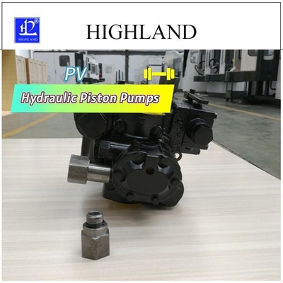Pompes à piston hydraulique à haute efficacité de 97% Highland pour applications lourdes