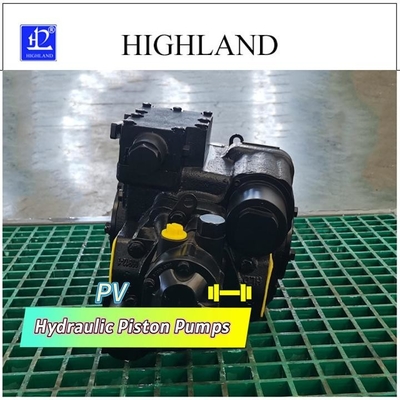 Pompes à piston hydraulique à haute efficacité de 97% Highland pour applications lourdes