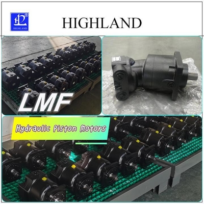 Moteur hydraulique en fonte LMF30 pour l'essai de surcharge de la moissonneuse