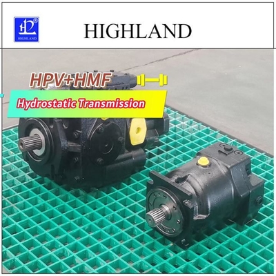 HPV110 HMF110 Chargeur souterrain Transmission hydrostatique en contreplaqué