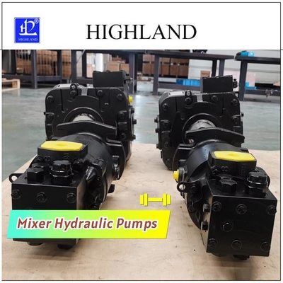 Pompes hydrauliques pour camions de mélangeurs haute performance pour haute pression 42Mpa
