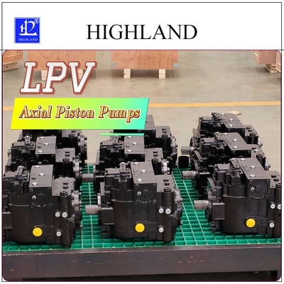 Pompes à piston axiale à boucle fermée haute pression pour machines de construction